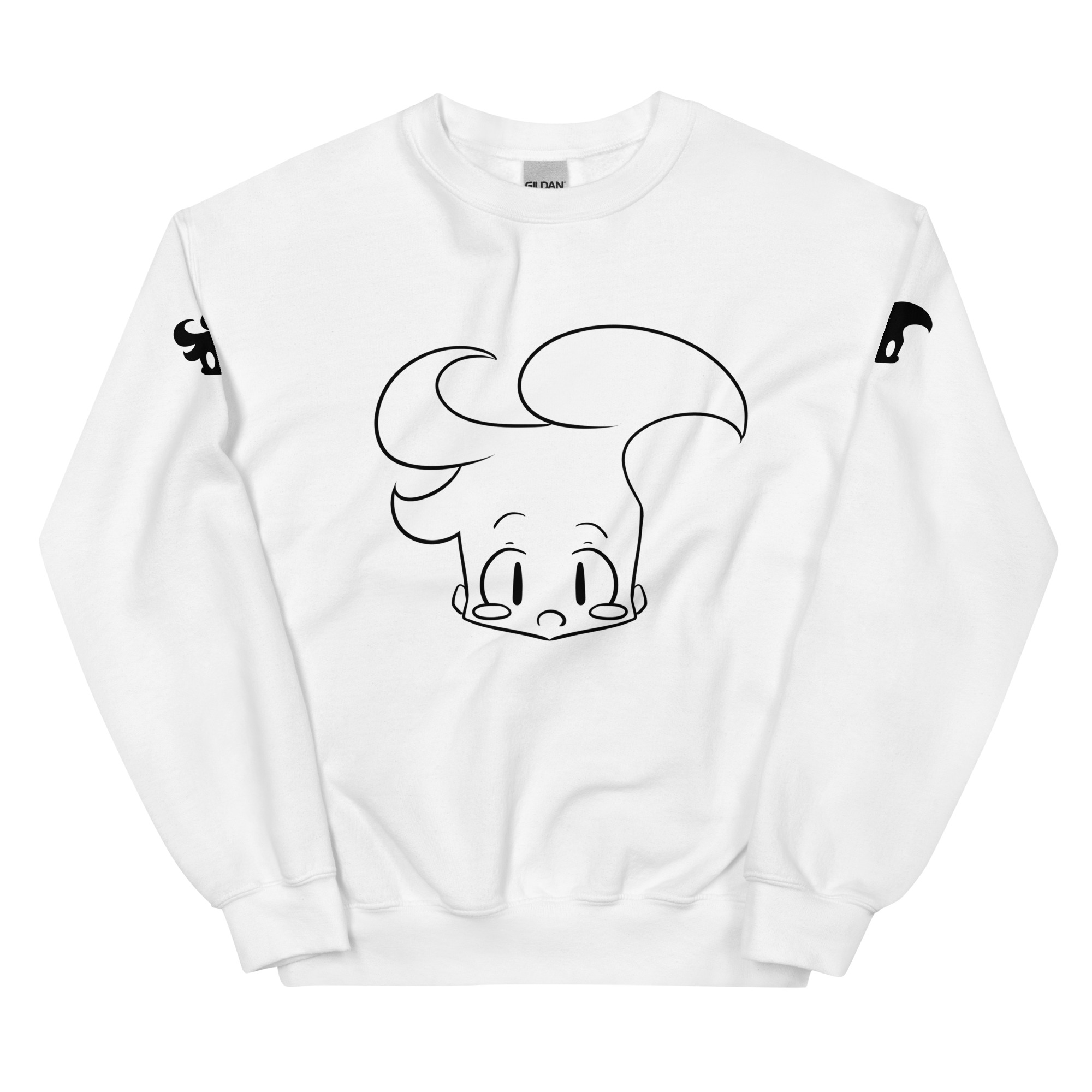 Sweatshirt Philis Brom' : Surprised Philis (Transparent Eyes) – Image 17