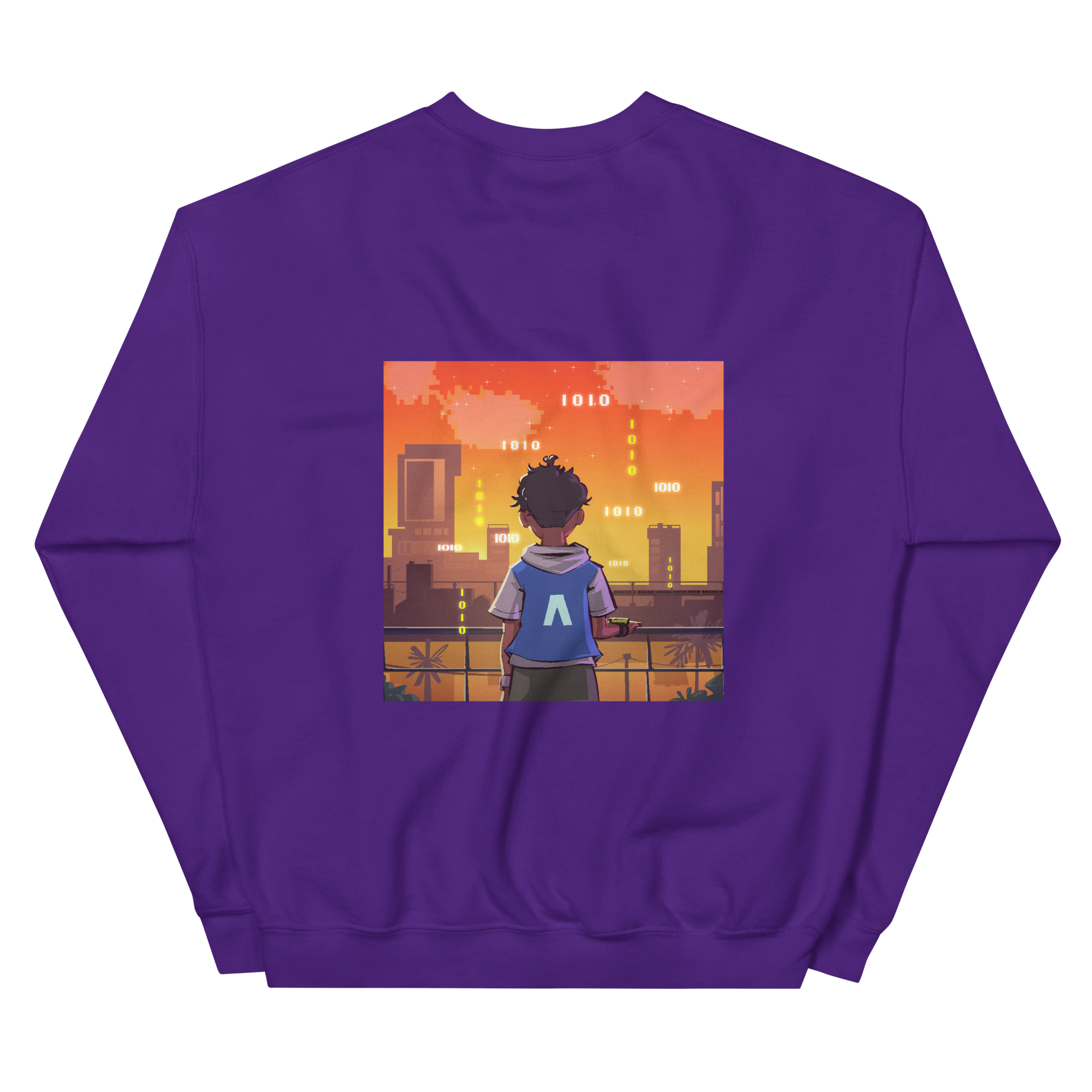 Sweatshirt QFS (Night Edition) – ΛDAM × Philis Corp. Shop – Image 4