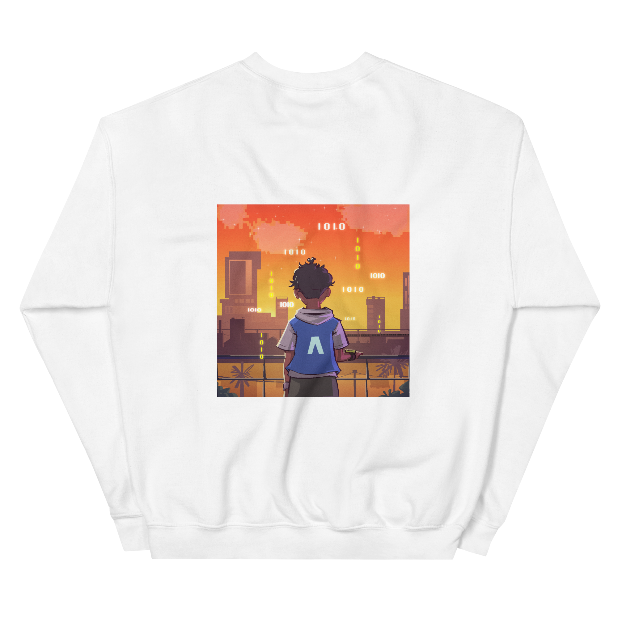 Sweatshirt QFS (Night Edition) – ΛDAM × Philis Corp. Shop – Image 5