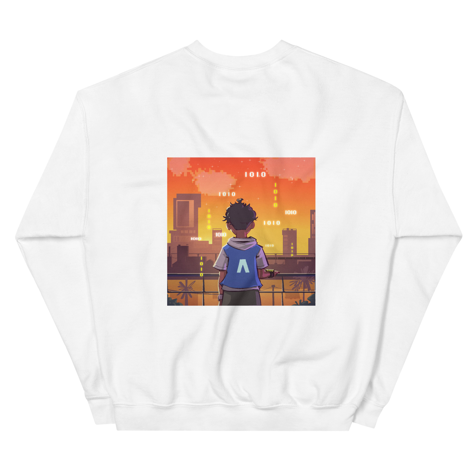 Sweatshirt QFS (Night Edition) – ΛDAM × Philis Corp. Shop – Image 7
