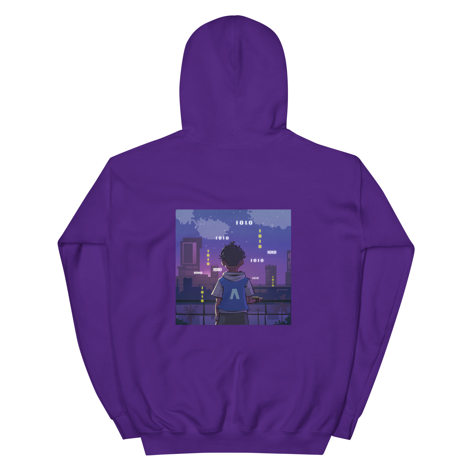 Hoodie QFS (Night Edition) – ΛDAM × Philis Corp. Shop – Image 4